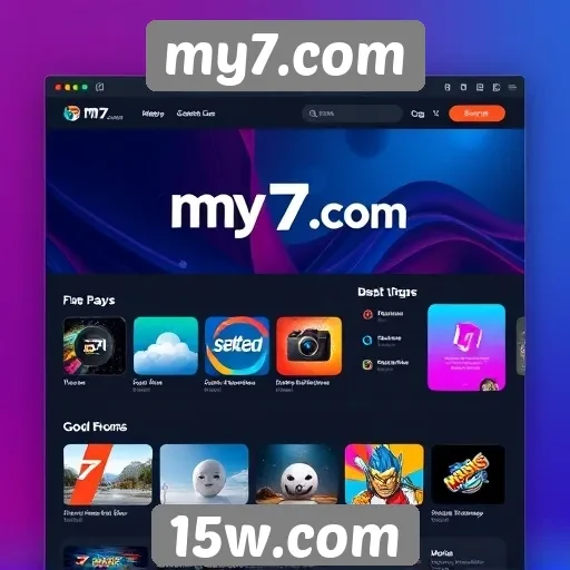 Interface do usuário do my7.com é intuitiva e acessível