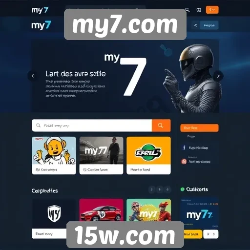 Análise da interface do usuário no my7.com